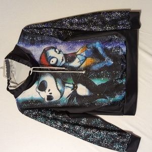 Nightmare before Christmas Jack and‎ Sally Hoodie size small